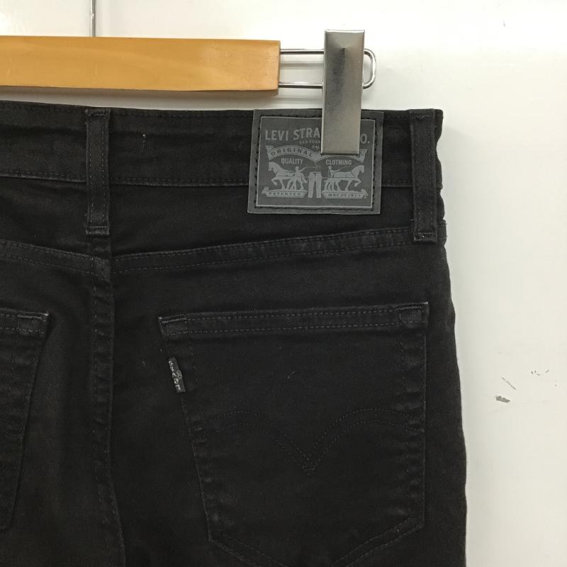 リーバイス Levi s パンツ デニム、ジーンズ 28インチ 無地 黒 / ブラック / black レディース USED 古着 中古 10161460