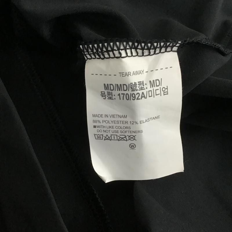 アンダーアーマー UNDER ARMOUR ジャケット、上着 ジャンパー、ブルゾン ジップアップジャケット アウター ジャージ M ロゴ、文字 黒 / ブラック / black メンズ USED 古着 中古 10161461