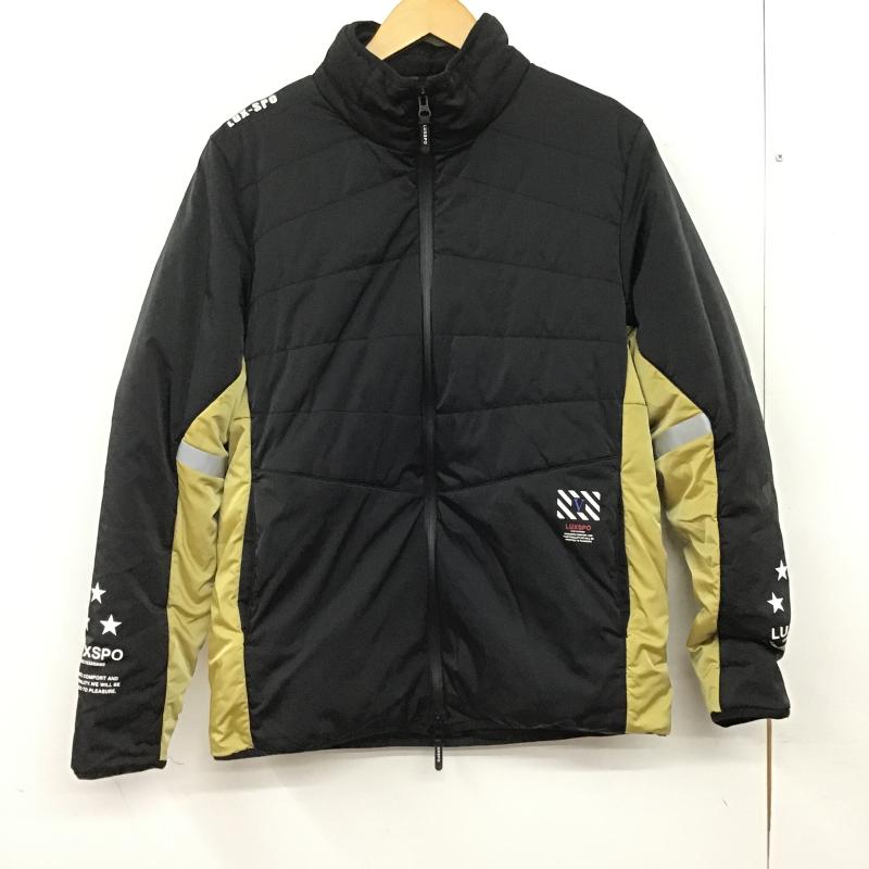 エーケーエム AKM ジャケット、上着 ジャンパー、ブルゾン ジップアップダウンジャケット アウター L ロゴ、文字 黒 / ブラック / black メンズ USED 古着 中古 10161465