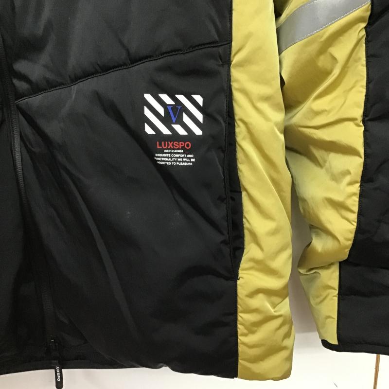 エーケーエム AKM ジャケット、上着 ジャンパー、ブルゾン ジップアップダウンジャケット アウター L ロゴ、文字 黒 / ブラック / black メンズ USED 古着 中古 10161465