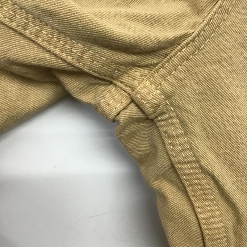 カーハート Carhartt パンツ ワークパンツ、ペインターパンツ ワークパンツ ワイドパンツ カジュアルパンツ 30インチ ロゴ、文字 ベージュ / ベージュ / beige メンズ USED 古着 中古 10161469