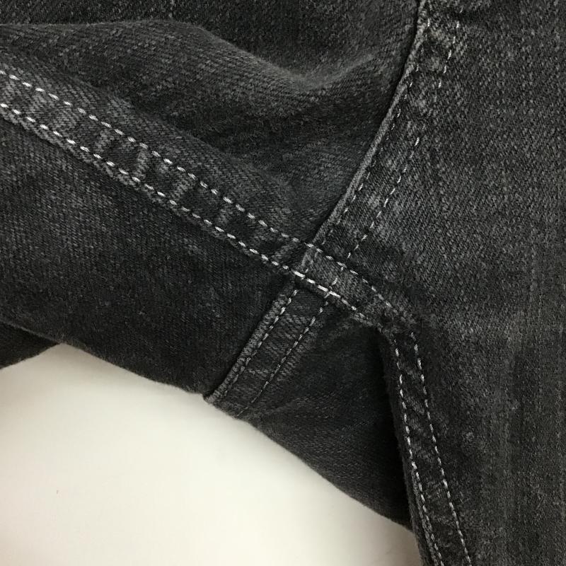 ハリウッドランチマーケット H.R MARKET パンツ デニム、ジーンズ デニムパンツ ワイドパンツ カジュアルパンツ ストレッチパンツ 36 無地 ダークグレー / ダークグレー / メンズ USED 古着 中古 10161470