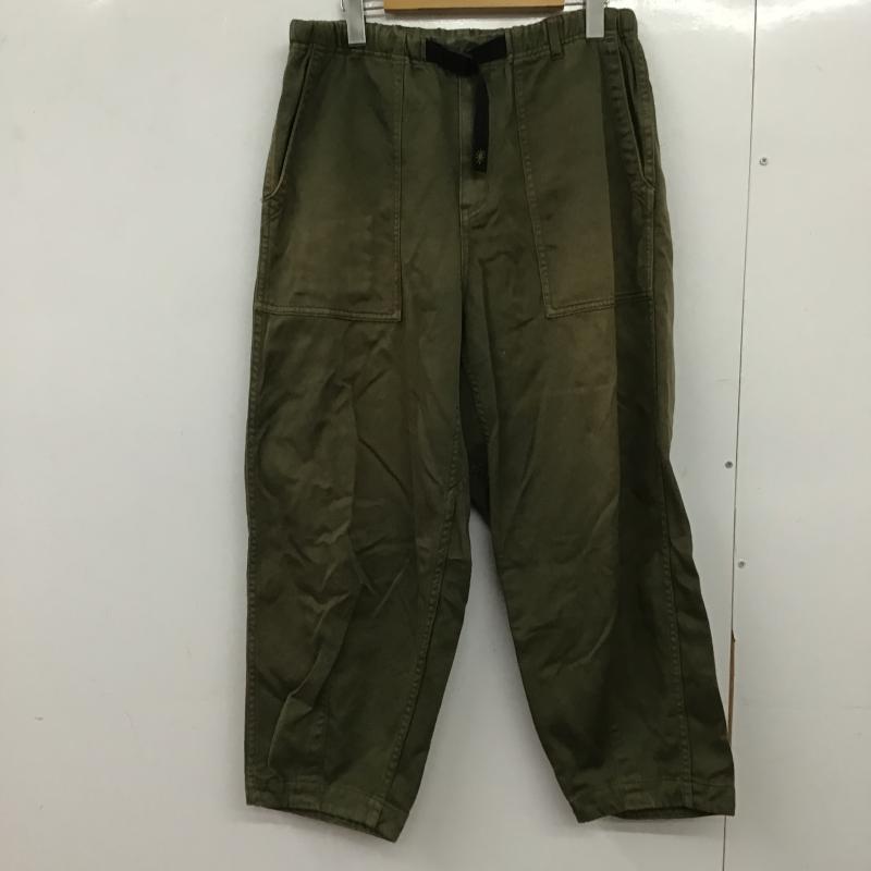 ゴーヘンプ GOHEMP パンツ ワークパンツ、ペインターパンツ ワイドパンツ ミリタリーパンツ 1 無地 カーキ / カーキ / khaki メンズ USED 古着 中古 10161471