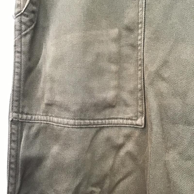ゴーヘンプ GOHEMP パンツ ワークパンツ、ペインターパンツ ワイドパンツ ミリタリーパンツ 1 無地 カーキ / カーキ / khaki メンズ USED 古着 中古 10161471