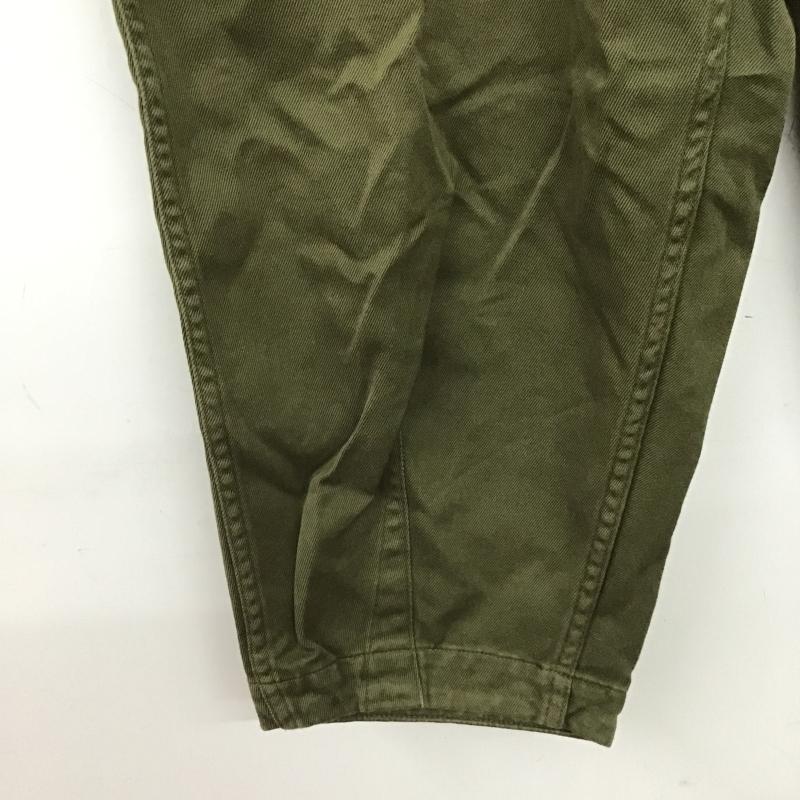 ゴーヘンプ GOHEMP パンツ ワークパンツ、ペインターパンツ ワイドパンツ ミリタリーパンツ 1 無地 カーキ / カーキ / khaki メンズ USED 古着 中古 10161471