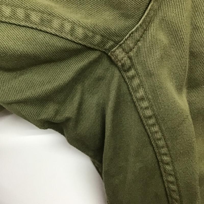 ゴーヘンプ GOHEMP パンツ ワークパンツ、ペインターパンツ ワイドパンツ ミリタリーパンツ 1 無地 カーキ / カーキ / khaki メンズ USED 古着 中古 10161471