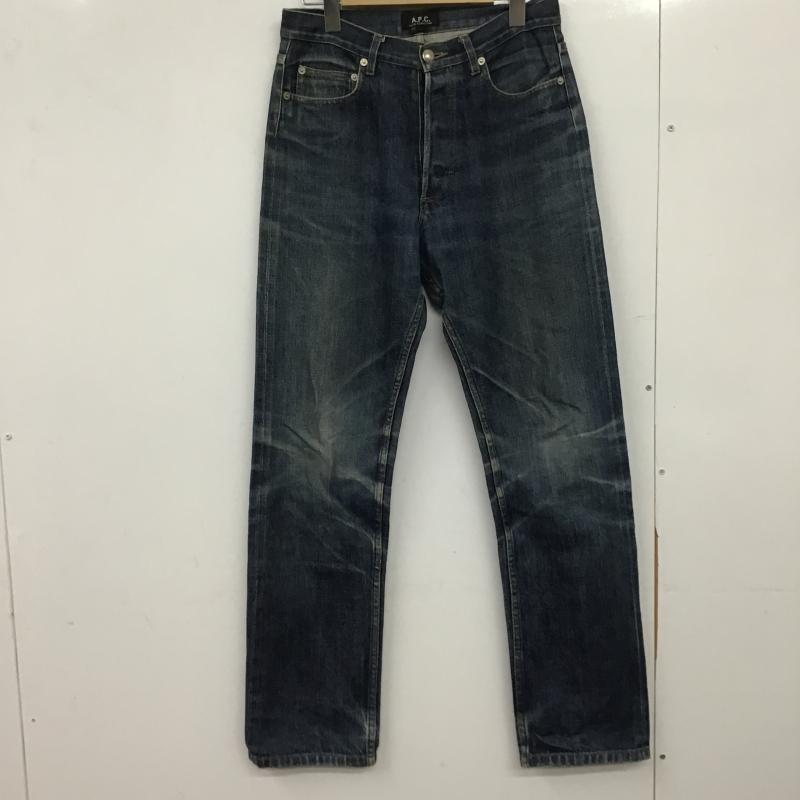 アーペーセー A.P.C. パンツ デニム、ジーンズ デニムパンツ スリムパンツ カジュアルパンツ 30インチ 無地 インディゴ / インディゴ / Indigo メンズ USED 古着 中古 10161472