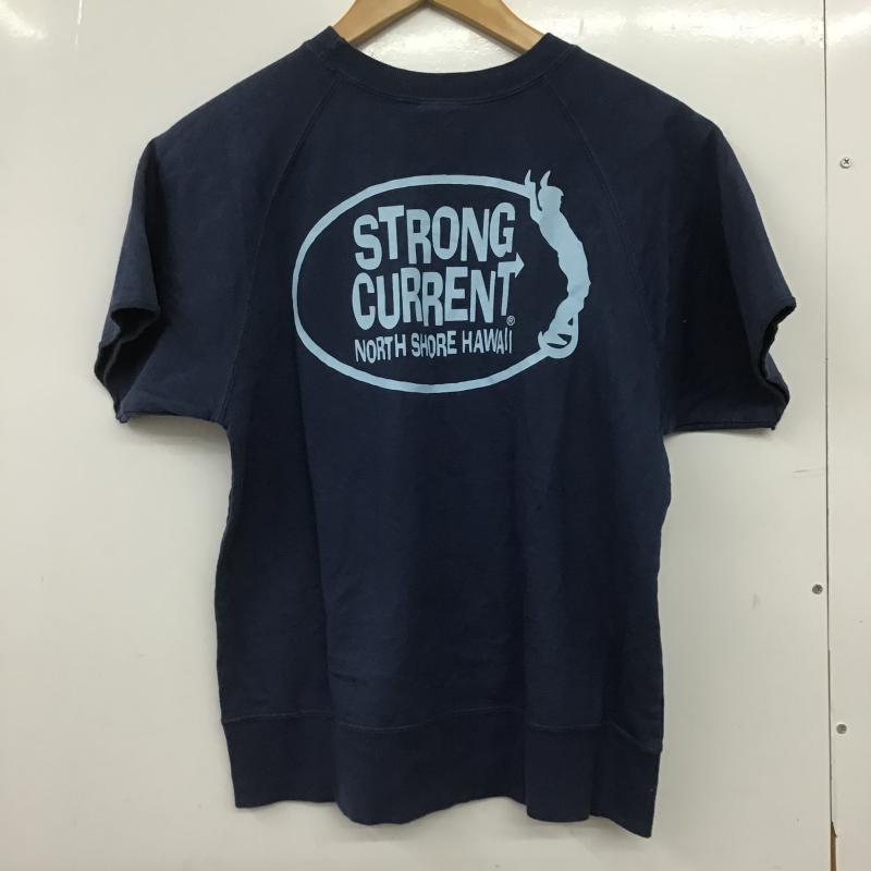 古着 USED Tシャツ 半袖 半袖カットソー プリントTシャツ クルーネックカットソー ONE SIZE ロゴ、文字 紺 / ネイビー / navy メンズ USED 古着 中古 10161480