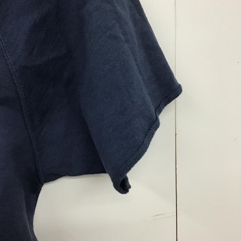 古着 USED Tシャツ 半袖 半袖カットソー プリントTシャツ クルーネックカットソー ONE SIZE ロゴ、文字 紺 / ネイビー / navy メンズ USED 古着 中古 10161480