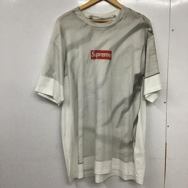 シュプリーム Supreme Tシャツ 半袖 半袖カットソー プリントTシャツ クルーネックカットソー XL プリント 白 / ホワイト / white メンズ USED 古着 中古 10161481