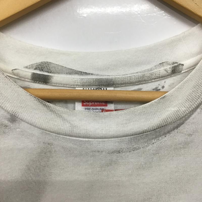 シュプリーム Supreme Tシャツ 半袖 半袖カットソー プリントTシャツ クルーネックカットソー XL プリント 白 / ホワイト / white メンズ USED 古着 中古 10161481