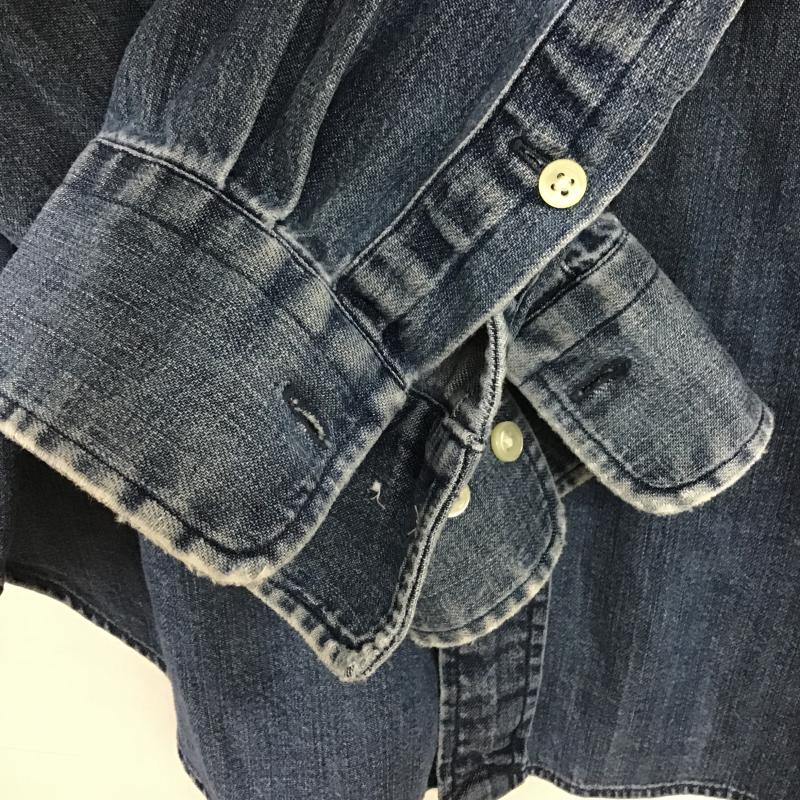 ポロバイラルフローレン Polo by RALPH LAUREN シャツ、ブラウス 長袖 長袖シャツ デニムシャツ カラーシャツ 無地 インディゴ / インディゴ / Indigo メンズ USED 古着 中古 10161483