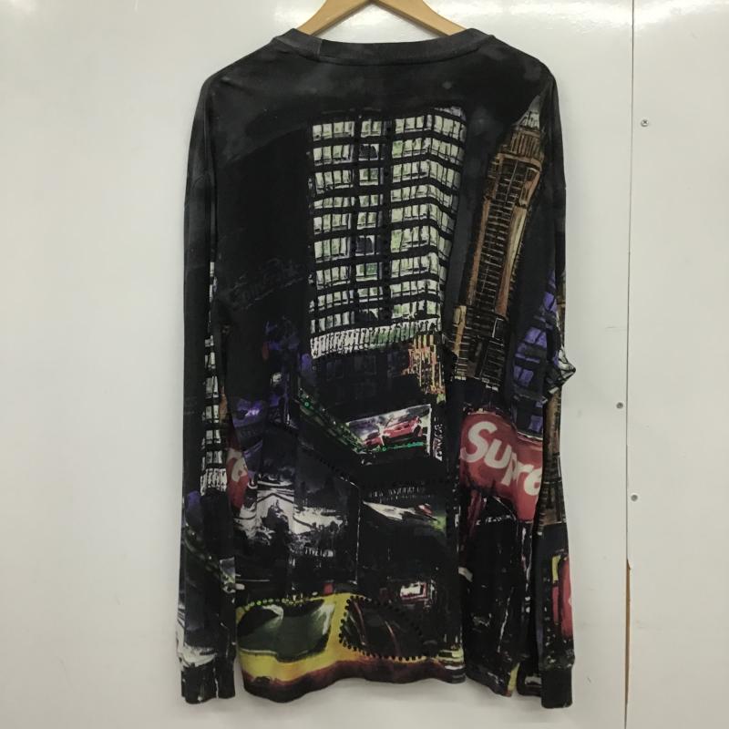 シュプリーム Supreme カットソー 長袖 長袖カットソー プリントカットソー クルーネック XL プリント マルチカラー / マルチカラー / multicolor メンズ USED 古着 中古 10161485