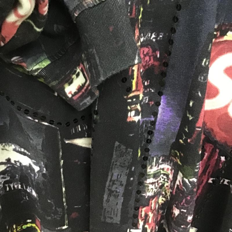 シュプリーム Supreme カットソー 長袖 長袖カットソー プリントカットソー クルーネック XL プリント マルチカラー / マルチカラー / multicolor メンズ USED 古着 中古 10161485