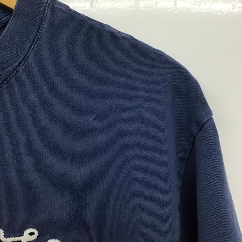 エアジョーダン AIR JORDAN Tシャツ 半袖 半袖カットソー プリントTシャツ クルーネックカットソー M ロゴ、文字 紺 / ネイビー / navy メンズ USED 古着 中古 10161486