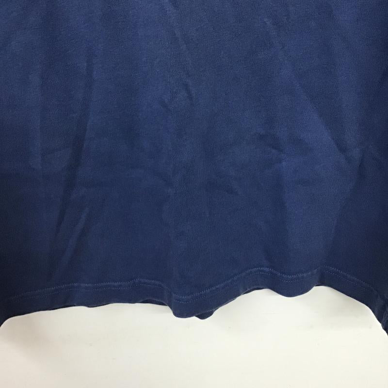 エアジョーダン AIR JORDAN Tシャツ 半袖 半袖カットソー プリントTシャツ クルーネックカットソー M ロゴ、文字 紺 / ネイビー / navy メンズ USED 古着 中古 10161486