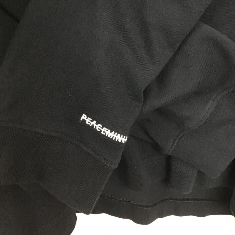 ナイキ NIKE カットソー 長袖 長袖カットソー プリントカットソー クルーネック L ロゴ、文字 黒 / ブラック / black メンズ USED 古着 中古 10161490