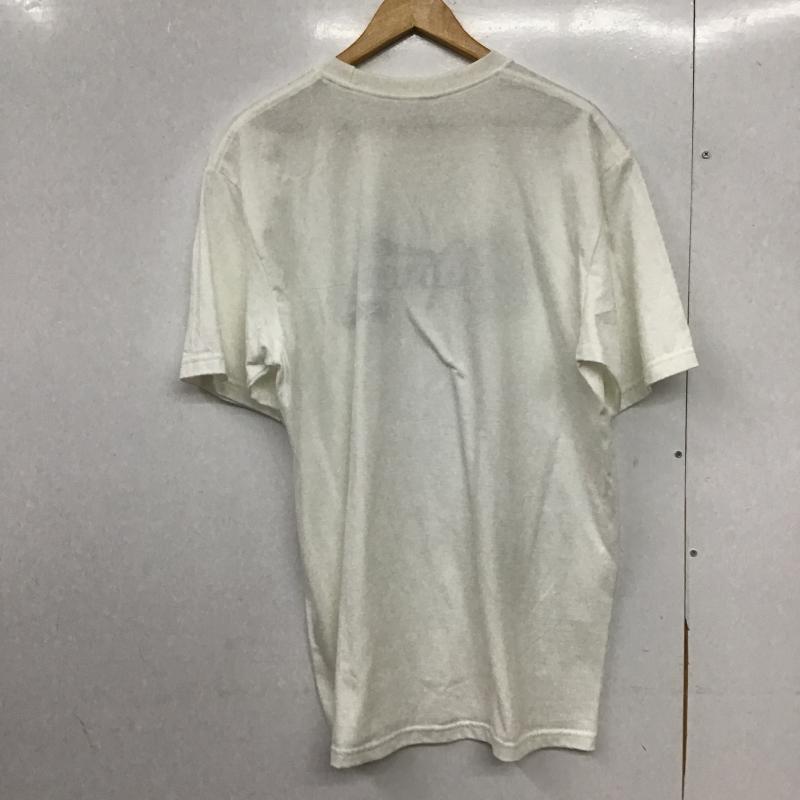 シュプリーム Supreme Tシャツ 半袖 半袖カットソー プリントTシャツ クルーネックカットソー L ロゴ、文字 白 / ホワイト / white メンズ USED 古着 中古 10161492