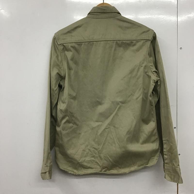 テンダーロイン TENDERLOIN シャツ、ブラウス 長袖 長袖シャツ 無地シャツ カラーシャツ XS 無地 ベージュ / ベージュ / beige メンズ USED 古着 中古 10161493