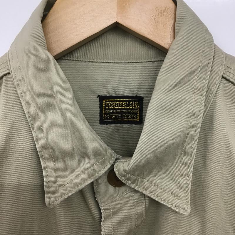 テンダーロイン TENDERLOIN シャツ、ブラウス 長袖 長袖シャツ 無地シャツ カラーシャツ XS 無地 ベージュ / ベージュ / beige メンズ USED 古着 中古 10161493