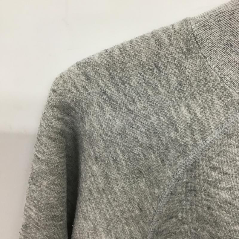 ヘインズ HANES トレーナー 長袖 長袖トレーナー スウェット クルーネック プルオーバー M 無地 灰 / グレー / gray メンズ USED 古着 中古 10161494