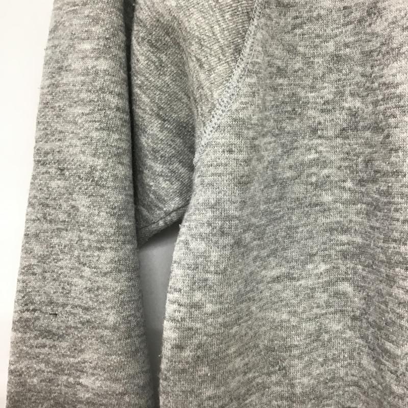 ヘインズ HANES トレーナー 長袖 長袖トレーナー スウェット クルーネック プルオーバー M 無地 灰 / グレー / gray メンズ USED 古着 中古 10161494
