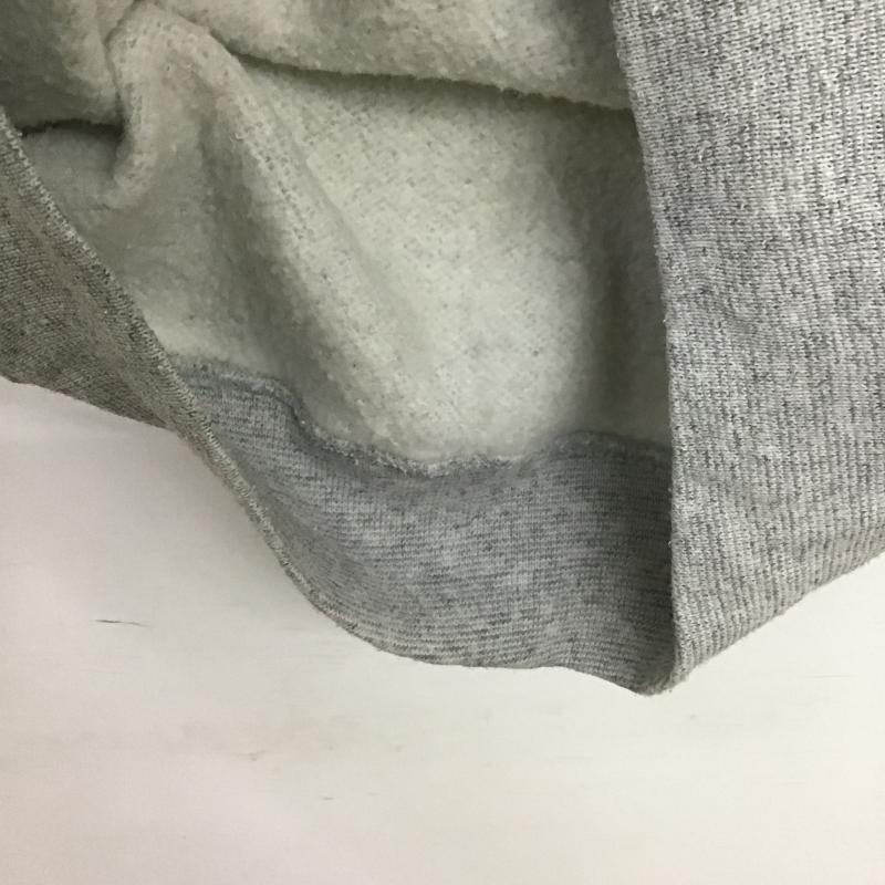 ヘインズ HANES トレーナー 長袖 長袖トレーナー スウェット クルーネック プルオーバー M 無地 灰 / グレー / gray メンズ USED 古着 中古 10161494