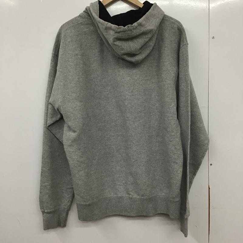 チャンピオン Champion パーカー 長袖 長袖パーカー プルオーバーパーカー スウェット L ロゴ、文字 灰 / グレー / gray メンズ USED 古着 中古 10161495