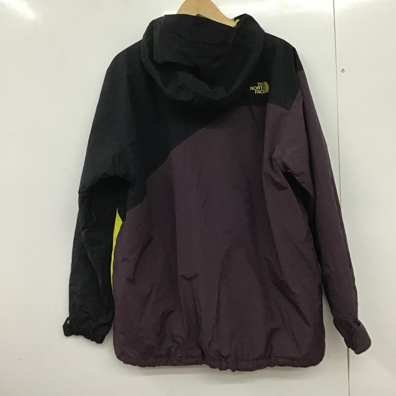 ザノースフェイス THE NORTH FACE ジャケット、上着 ジャンパー、ブルゾン ns61515 ダブスインサーレーテッド アウター XL ロゴ、文字 黒 / ブラック / black X 黄 / イエロー / yellow メンズ USED 古着 中古 10161496