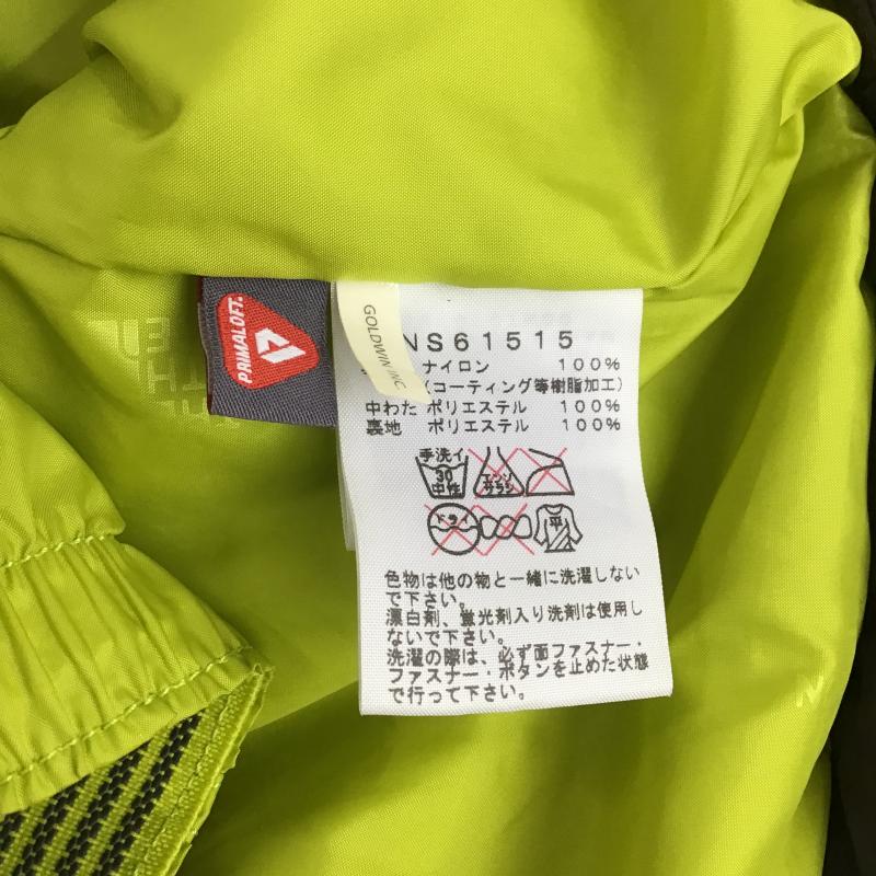 ザノースフェイス THE NORTH FACE ジャケット、上着 ジャンパー、ブルゾン ns61515 ダブスインサーレーテッド アウター XL ロゴ、文字 黒 / ブラック / black X 黄 / イエロー / yellow メンズ USED 古着 中古 10161496