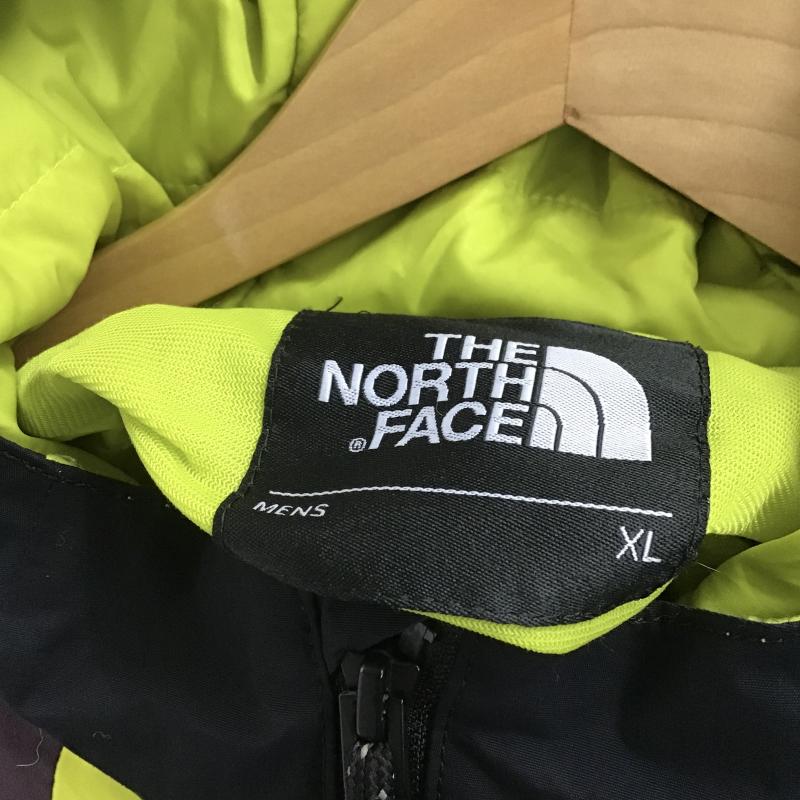 ザノースフェイス THE NORTH FACE ジャケット、上着 ジャンパー、ブルゾン ns61515 ダブスインサーレーテッド アウター XL ロゴ、文字 黒 / ブラック / black X 黄 / イエロー / yellow メンズ USED 古着 中古 10161496