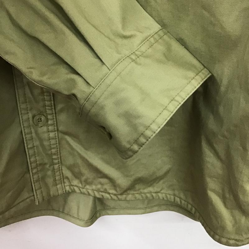 ナイキ NIKE シャツ、ブラウス 長袖 長袖シャツ 無地シャツ カラーシャツ L ロゴ、文字 ベージュ / ベージュ / beige メンズ USED 古着 中古 10161502
