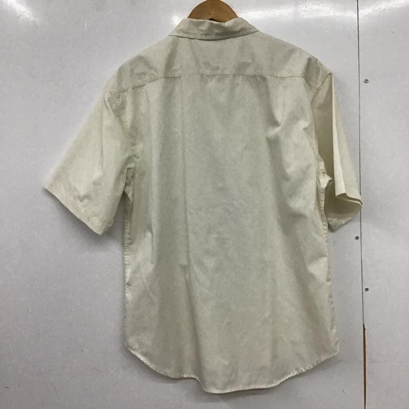 ディッキーズ Dickies シャツ、ブラウス 半袖 半袖シャツ ロゴシャツ ポケットシャツ XL ロゴ、文字 アイボリー / アイボリー / メンズ USED 古着 中古 10161503