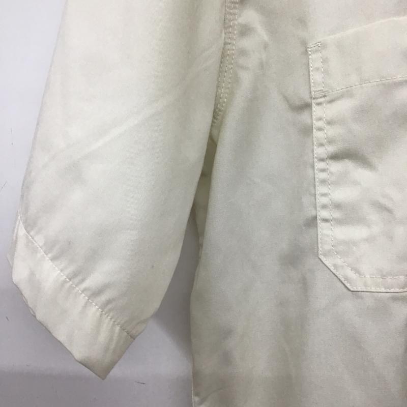 ディッキーズ Dickies シャツ、ブラウス 半袖 半袖シャツ ロゴシャツ ポケットシャツ XL ロゴ、文字 アイボリー / アイボリー / メンズ USED 古着 中古 10161503