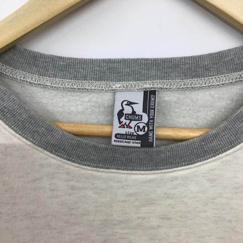 チャムス CHUMS トレーナー 長袖 長袖トレーナー スウェット クルーネック プルオーバー M 無地 マルチカラー / マルチカラー / multicolor メンズ USED 古着 中古 10161504