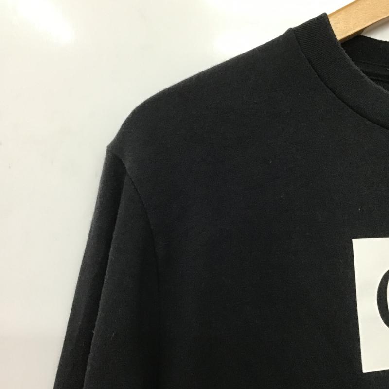 オークリー OAKLEY カットソー 長袖 長袖カットソー プリントカットソー クルーネック S ロゴ、文字 黒 / ブラック / black メンズ USED 古着 中古 10161507