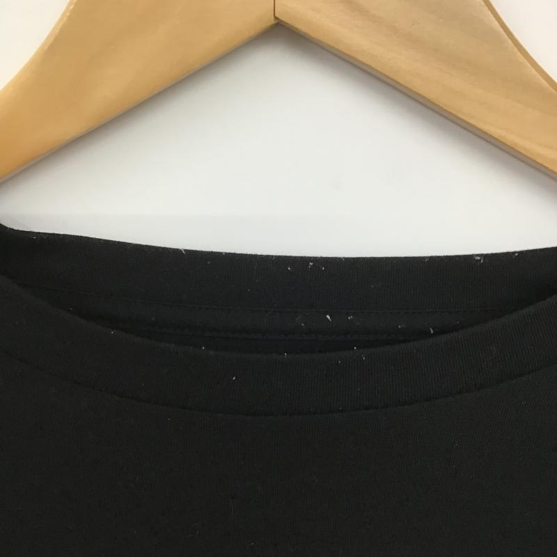 マーモット Marmot カットソー 長袖 長袖カットソー プリントカットソー クルーネック XL ロゴ、文字 黒 / ブラック / black メンズ USED 古着 中古 10161509