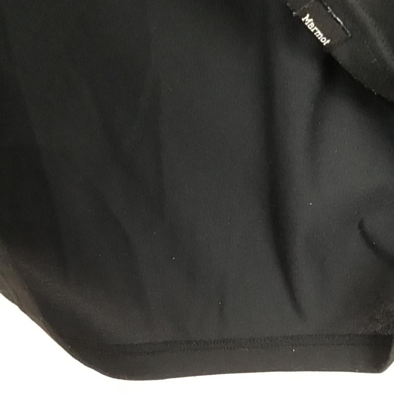 マーモット Marmot カットソー 長袖 長袖カットソー プリントカットソー クルーネック XL ロゴ、文字 黒 / ブラック / black メンズ USED 古着 中古 10161509