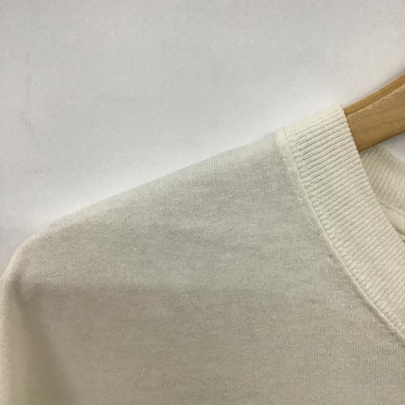 ステューシー STUSSY Tシャツ 半袖 半袖カットソー プリントTシャツ クルーネックカットソー XL プリント アイボリー / アイボリー / メンズ USED 古着 中古 10161513