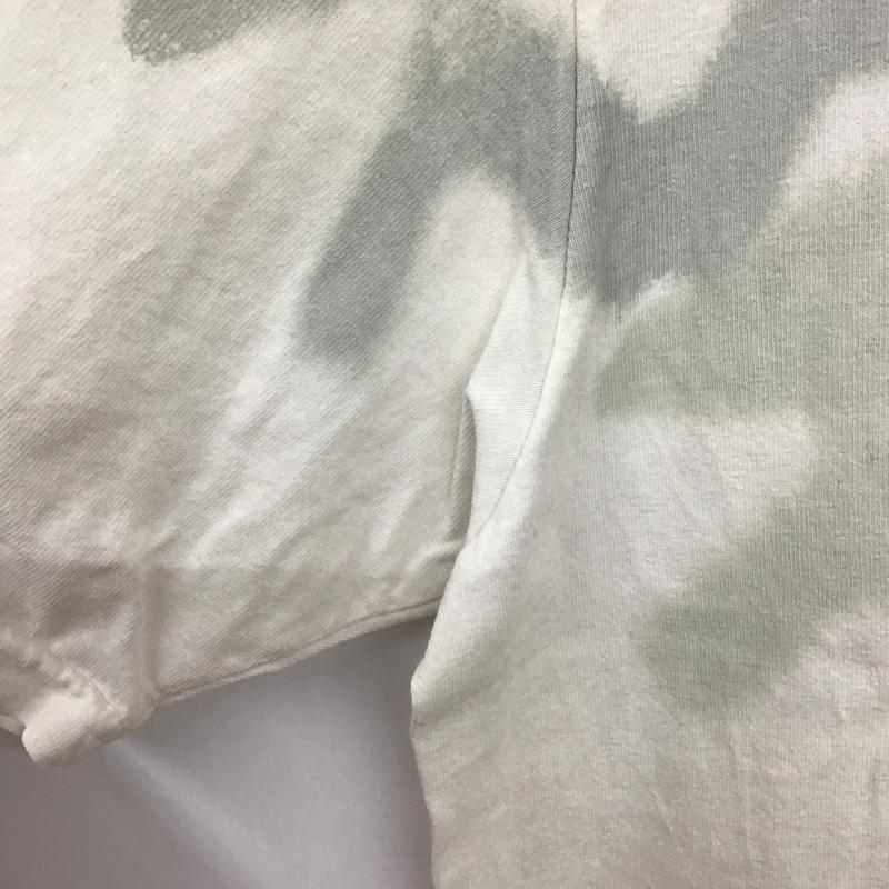 ステューシー STUSSY Tシャツ 半袖 半袖カットソー プリントTシャツ クルーネックカットソー XL プリント アイボリー / アイボリー / メンズ USED 古着 中古 10161513
