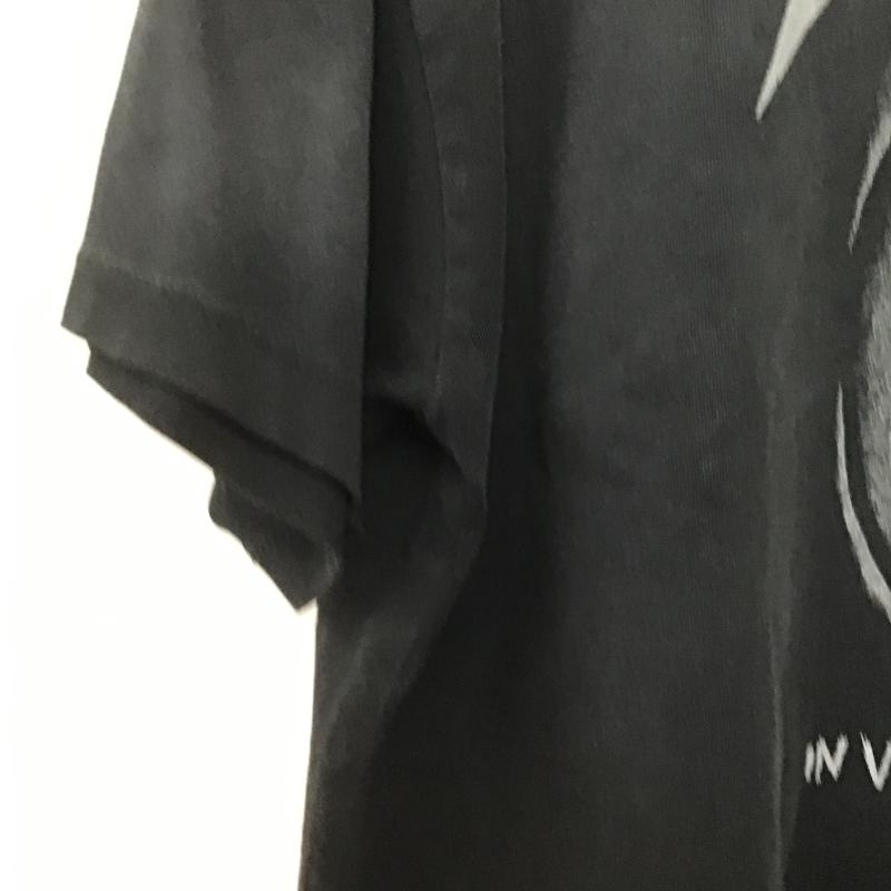 モンキータイム MONKEY TIME Tシャツ 半袖 半袖カットソー プリントTシャツ クルーネックカットソー XL プリント ダークグレー / ダークグレー / メンズ USED 古着 中古 10161514