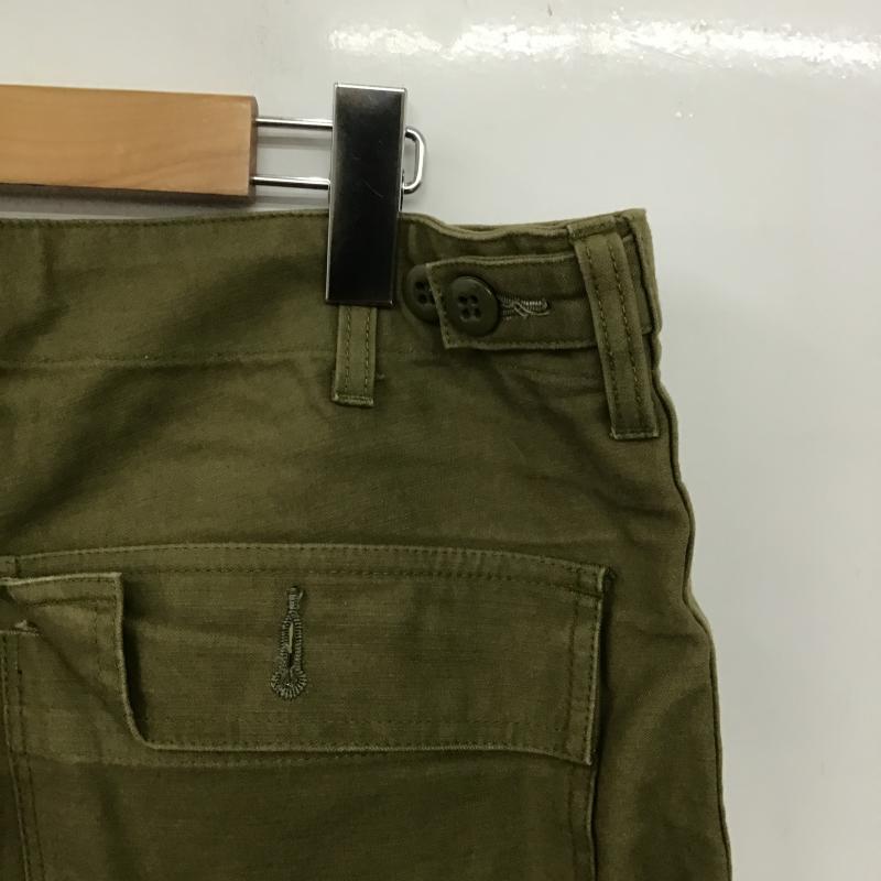 ヒューストン HOUSTON パンツ ワークパンツ、ペインターパンツ ワークパンツ ワイドパンツ カジュアルパンツ 34 無地 カーキ / カーキ / khaki メンズ USED 古着 中古 10161515