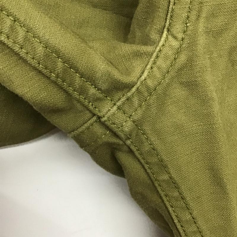 ヒューストン HOUSTON パンツ ワークパンツ、ペインターパンツ ワークパンツ ワイドパンツ カジュアルパンツ 34 無地 カーキ / カーキ / khaki メンズ USED 古着 中古 10161515