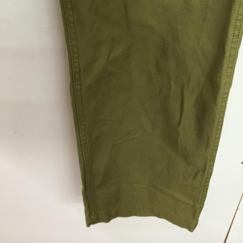 ヒューストン HOUSTON パンツ ワークパンツ、ペインターパンツ ワークパンツ ワイドパンツ カジュアルパンツ 34 無地 カーキ / カーキ / khaki メンズ USED 古着 中古 10161515