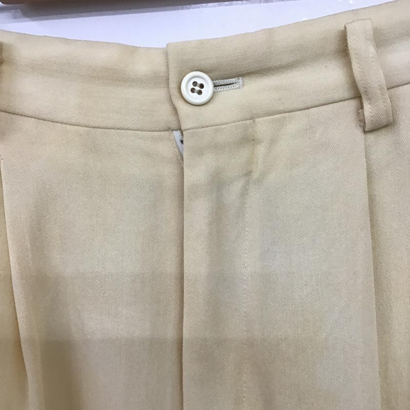 コムデギャルソン COMME des GARCONS パンツ ワークパンツ、ペインターパンツ ワイドパンツ カジュアルパンツ ワークパンツ スラックスパンツ M 無地 アイボリー / アイボリー / メンズ USED 古着 中古 10161517