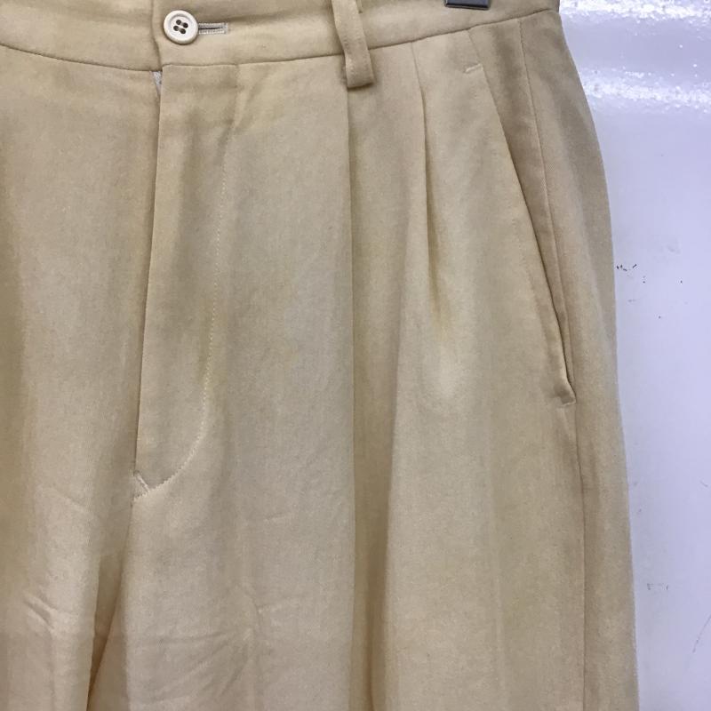 コムデギャルソン COMME des GARCONS パンツ ワークパンツ、ペインターパンツ ワイドパンツ カジュアルパンツ ワークパンツ スラックスパンツ M 無地 アイボリー / アイボリー / メンズ USED 古着 中古 10161517