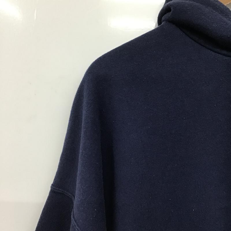 チャンピオン Champion パーカー 長袖 長袖パーカー プルオーバーパーカー スウェット XL ロゴ、文字 紺 / ネイビー / navy メンズ USED 古着 中古 10161518