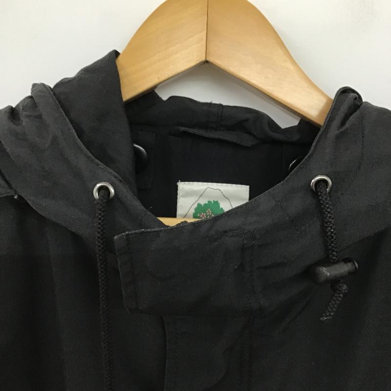 マウントレイニアデザイン Mt RAINIER DESIGN ジャケット、上着 ジャンパー、ブルゾン ジップアップジャケット パーカージャケット アウター M 無地 黒 / ブラック / black メンズ USED 古着 中古 10161526