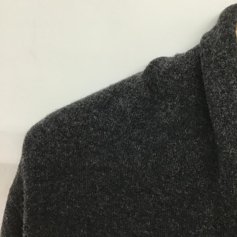 リップヴァンウィンクル ripvanwinkle カーディガン 長袖 rb-240 ソリッドニットカーディガン 4 無地 ダークグレー / ダークグレー / メンズ USED 古着 中古 10161527