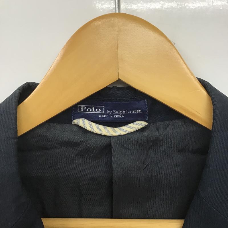 ポロバイラルフローレン Polo by RALPH LAUREN ジャケット、上着 ジャケット、ブレザー カジュアルジャケット アウター カラージャケット L 無地 紺 / ネイビー / navy メンズ USED 古着 中古 10161529